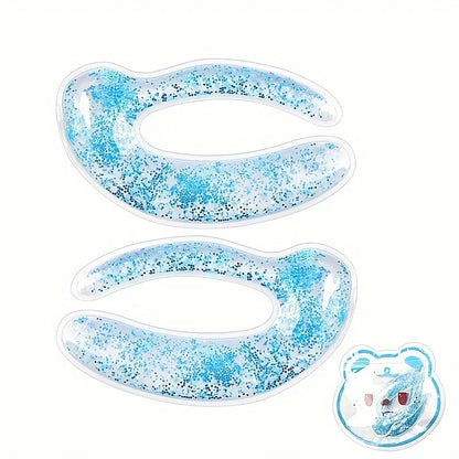 Reusable Hot & Cold Gel Eye Mask for Puffiness & Dark Circles