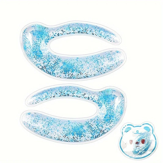 Reusable Hot & Cold Gel Eye Mask for Puffiness & Dark Circles