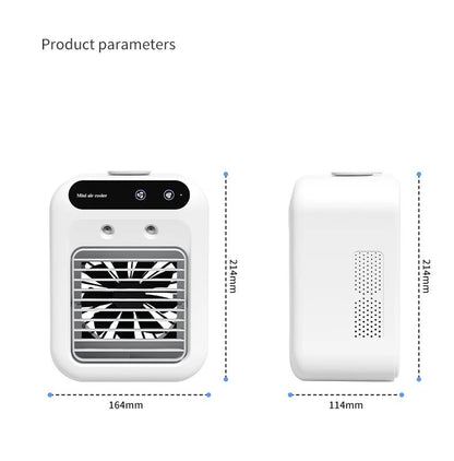 Portable Air Cooler Fan with Water Cooling for Home, Office & Car