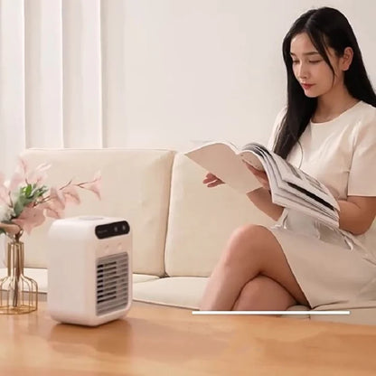 Portable Air Cooler Fan with Water Cooling for Home, Office & Car